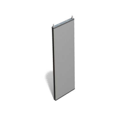 Fisso flag joint, alu panel 300x100mm