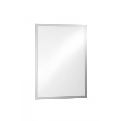 Fönsterficka 50x70 silver, flyttbar UV-säker affischficka med magnetfunktion