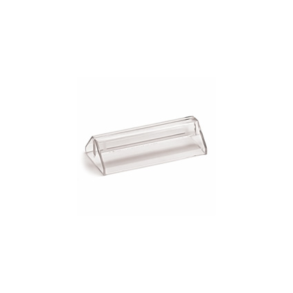 Fot fr bord i transparent plast 110mm bred. Fr max 1mm tjockt skivmtrl.